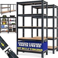 Comprende la capacidad de carga de los estantes de plástico para garaje