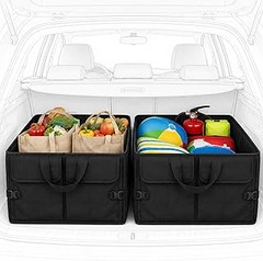 Selecciona el mejor organizador de maletero con asas para tu coche