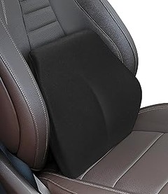 Comparación de los mejores materiales para cojines lumbares en coches
