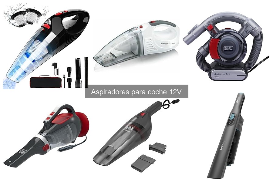 Accesorios útiles para tu aspirador de coche 12V