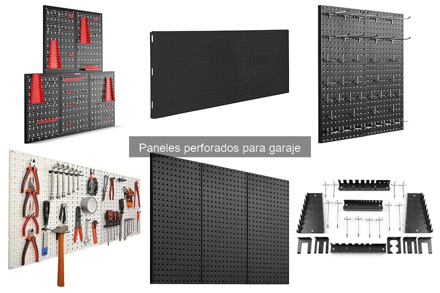 Ahorra espacio en tu garaje con paneles perforados