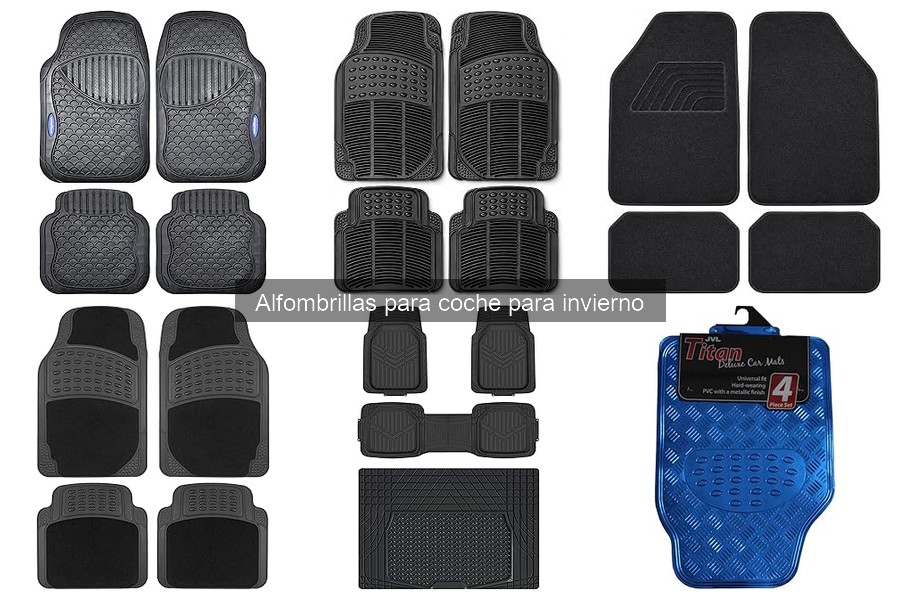 Alfombrillas para coche de invierno: características y beneficios