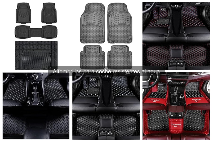 Alfombrillas para coche resistentes al agua: ¿Qué son y por qué son esenciales?