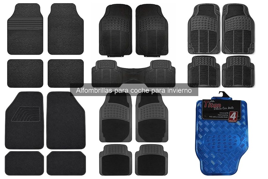 Alternativas a alfombrillas de invierno para coche
