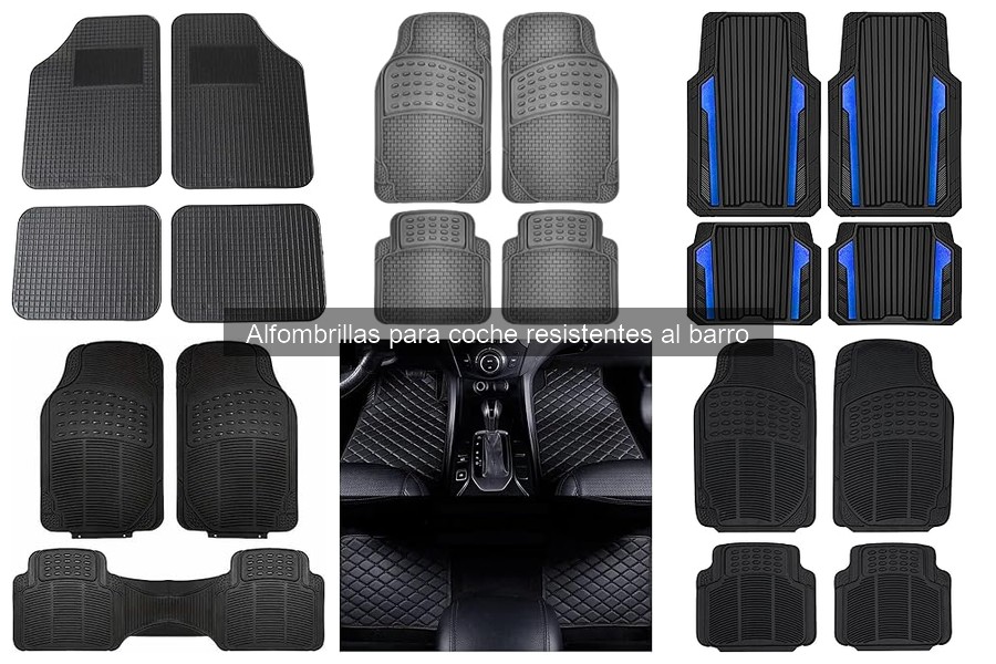 Alternativas a Alfombrillas para Coche Resistentes al Barro