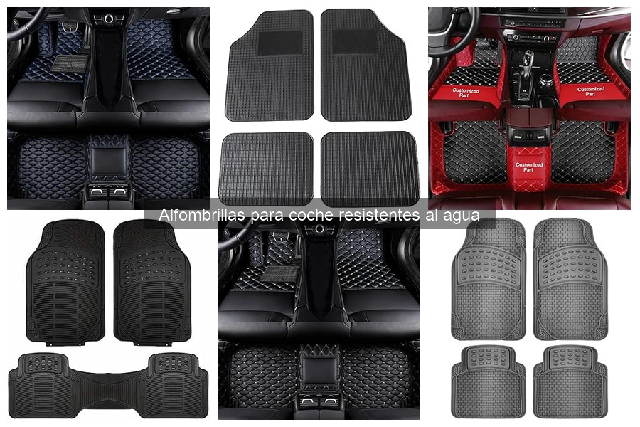 Alternativas a alfombrillas resistentes al agua para tu coche