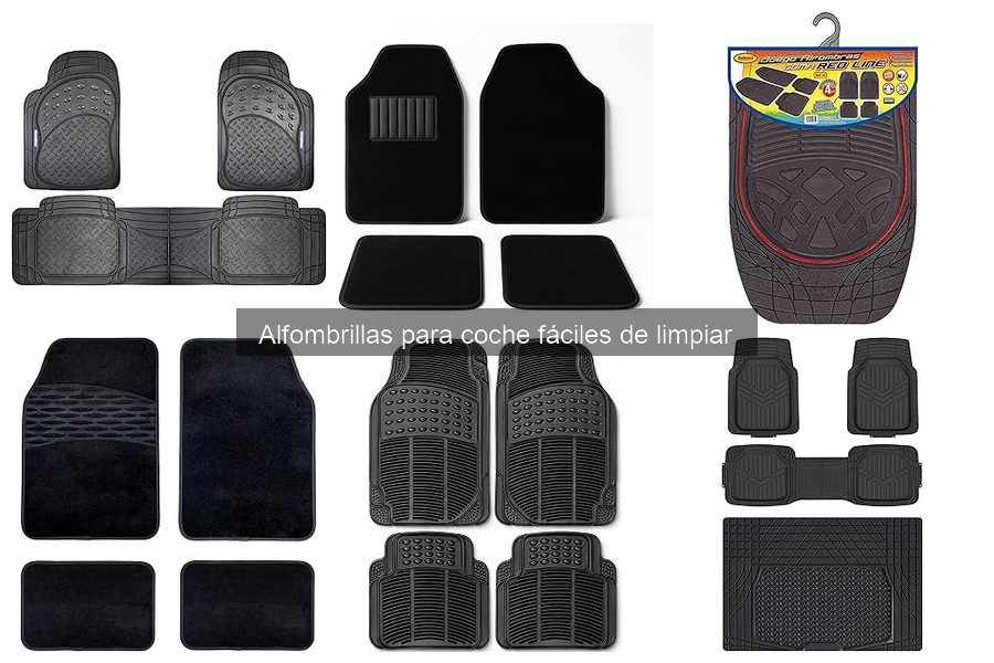 Alternativas a alfombrillas tradicionales para coche