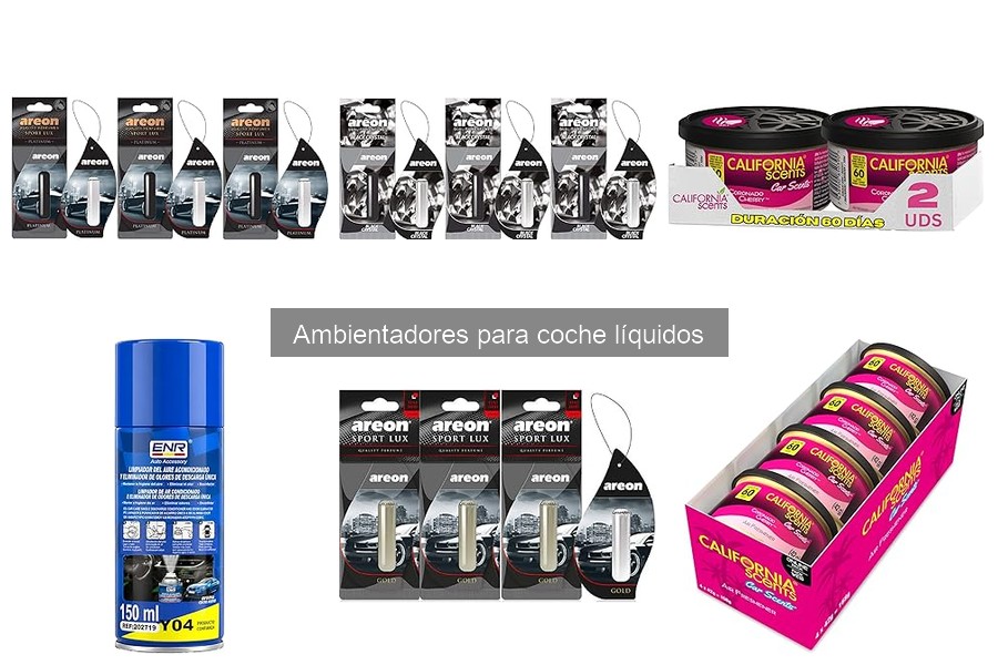 Alternativas a ambientadores líquidos para coche: opciones naturales