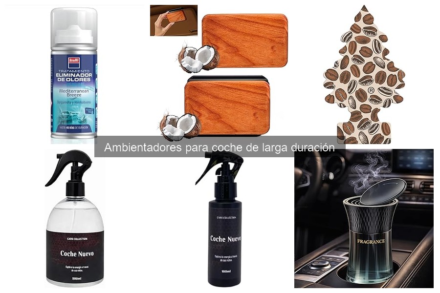 Alternativas a ambientadores para coche de larga duración