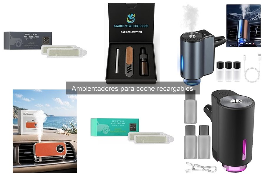 Alternativas a ambientadores recargables para coche