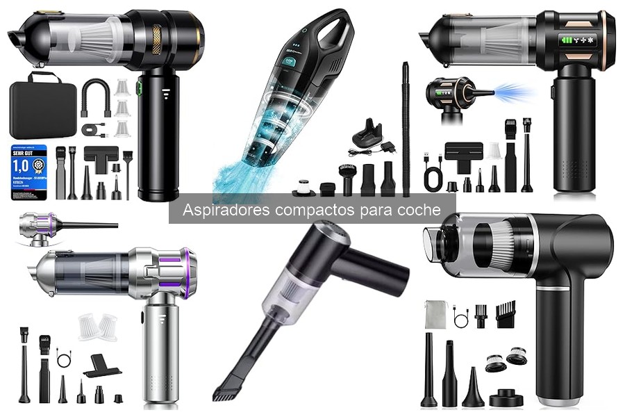 Alternativas a aspiradores compactos para coche | Guía de limpieza