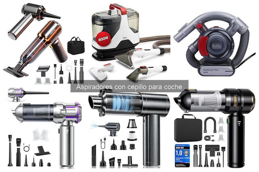 Alternativas a aspiradores con cepillo para coche
