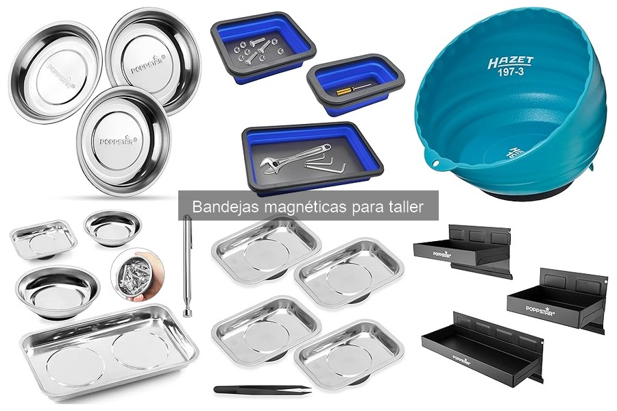 Alternativas a Bandejas Magnéticas para Talleres Efectivas