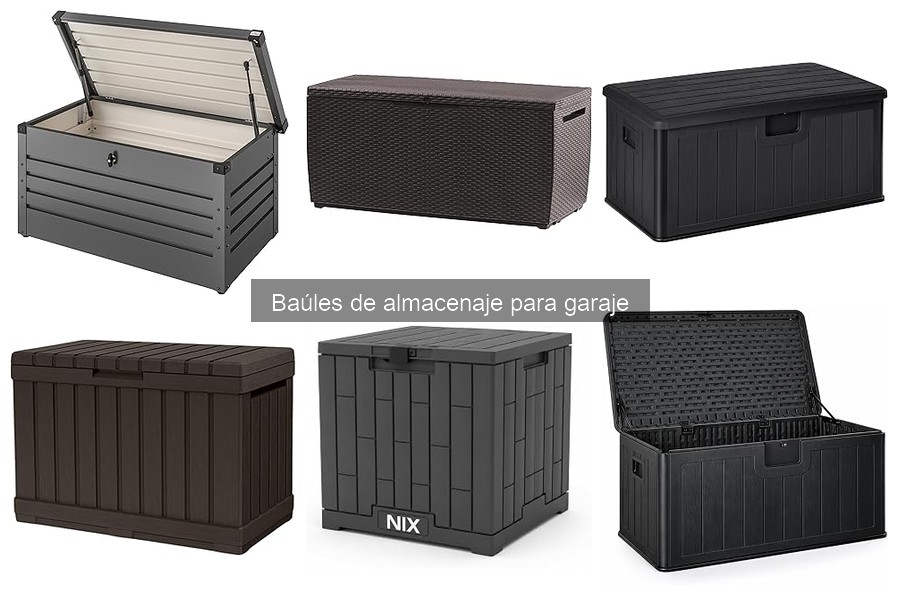 Alternativas a Baúles de Almacenaje para Garaje