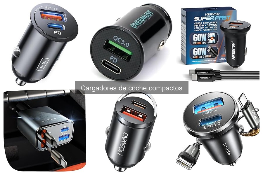 Alternativas a Cargadores de Coche Compactos: Mejor Opción