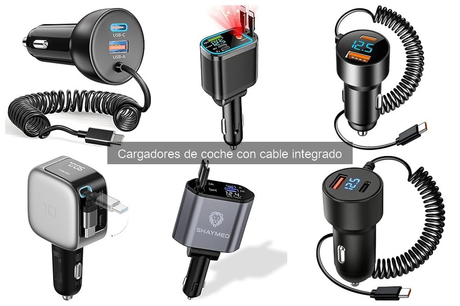 ** Alternativas a Cargadores de Coche con Cable Integrado