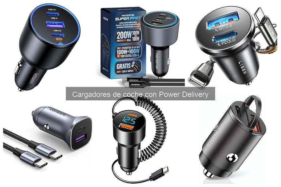Alternativas a Cargadores de Coche con Power Delivery