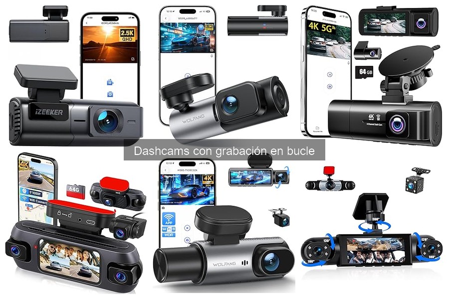 Alternativas a dashcams con grabación en bucle para tu coche