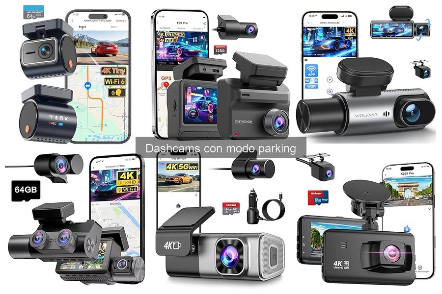 Alternativas a dashcams con modo parking para tu coche
