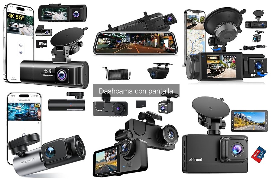 Alternativas a Dashcams con Pantalla: Mejores Dispositivos