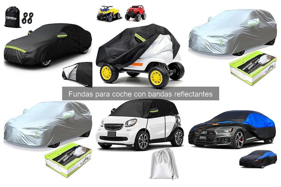 Alternativas a fundas con bandas reflectantes para coches