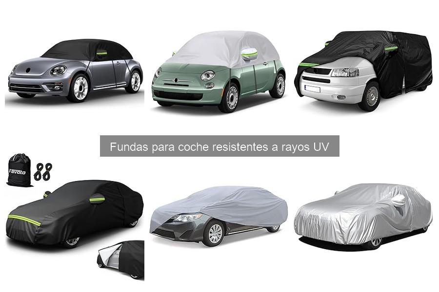 Alternativas a fundas de coche resistentes a rayos UV