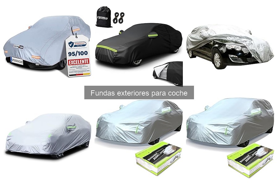Alternativas a fundas exteriores para proteger tu coche