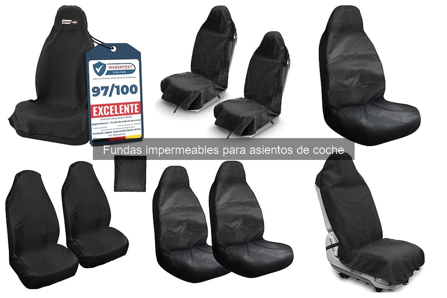 Alternativas a fundas impermeables para asientos de coche