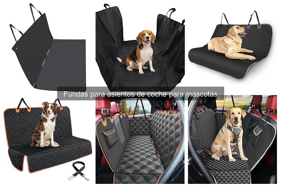 Alternativas a fundas para asientos de coche para mascotas