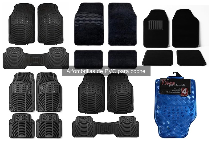 Alternativas a las alfombrillas de PVC para coche