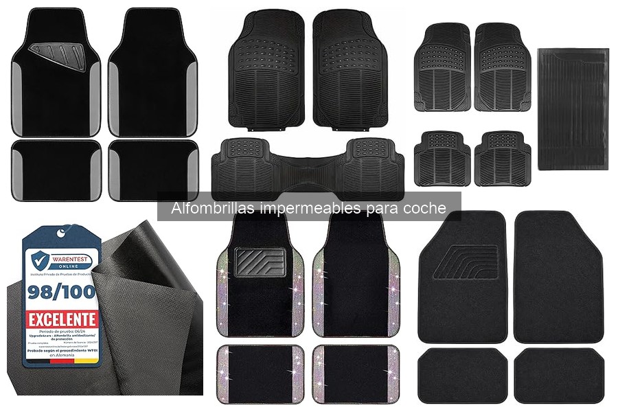 Alternativas a las alfombrillas impermeables para coche