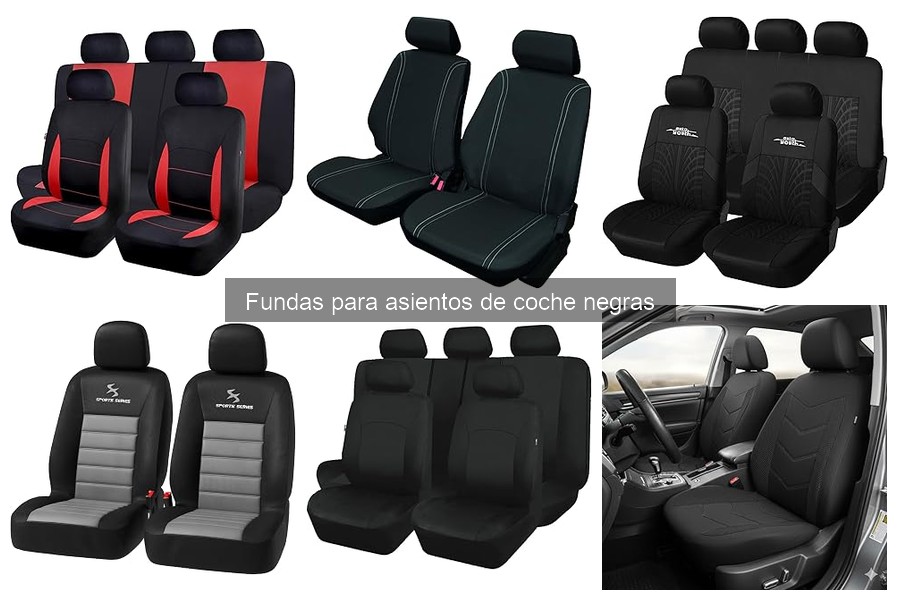 Alternativas a las fundas para asientos de coche negras
