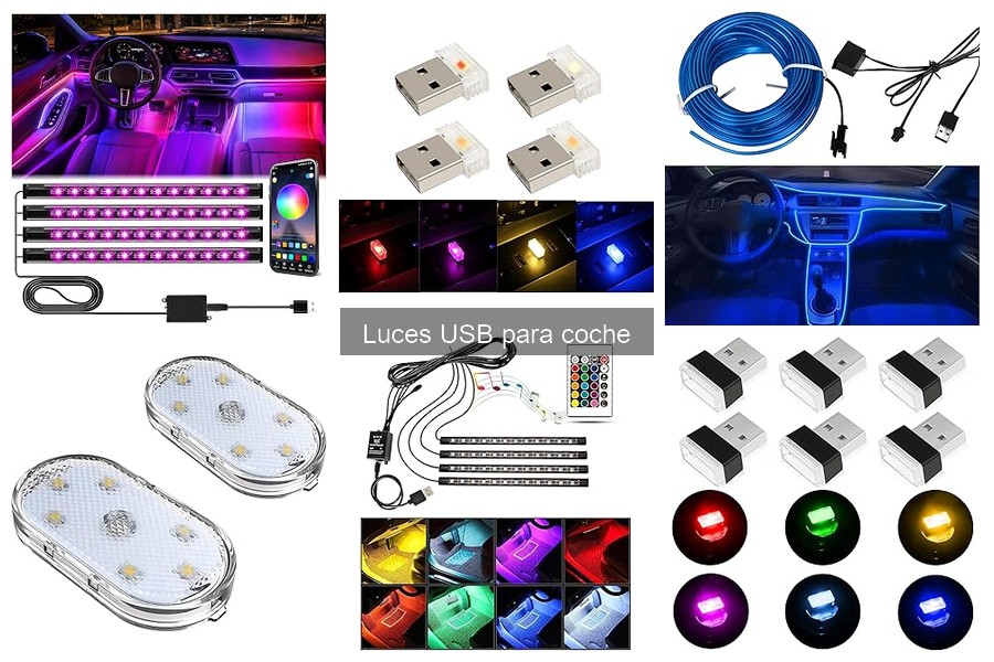 Alternativas a las luces USB para coche: descubre más opciones