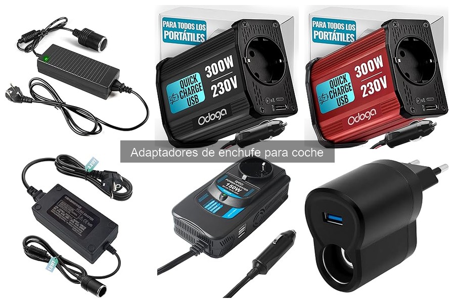 Alternativas a los adaptadores de enchufe para coche