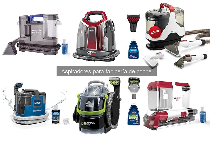 Alternativas a los aspiradores para tapicería de coche