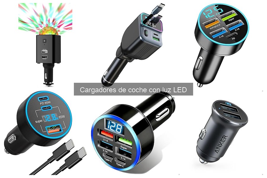 Alternativas a los Cargadores de Coche con Luz LED
