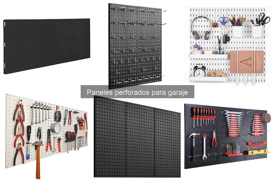 Alternativas a los paneles perforados para organizar tu garaje