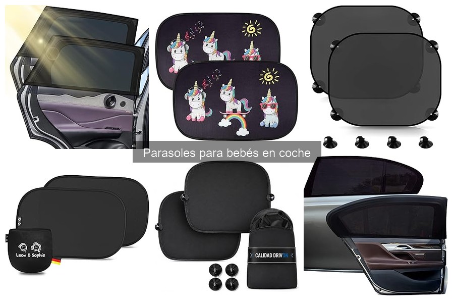 Alternativas a los parasoles para bebés en coche