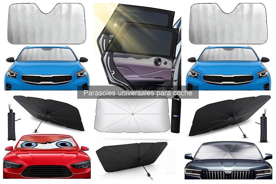 Alternativas a los parasoles universales para coche