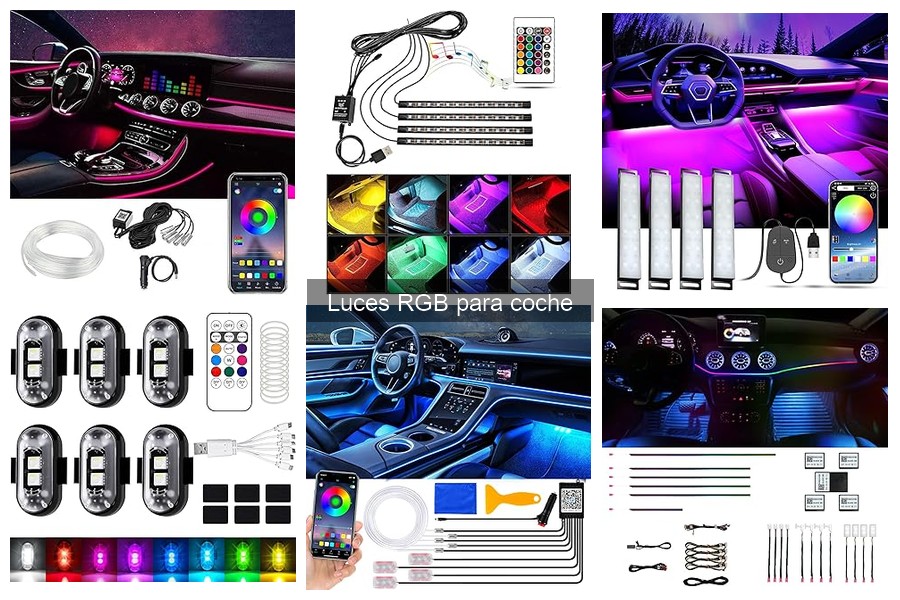 Alternativas a Luces RGB para Personalizar tu Coche
