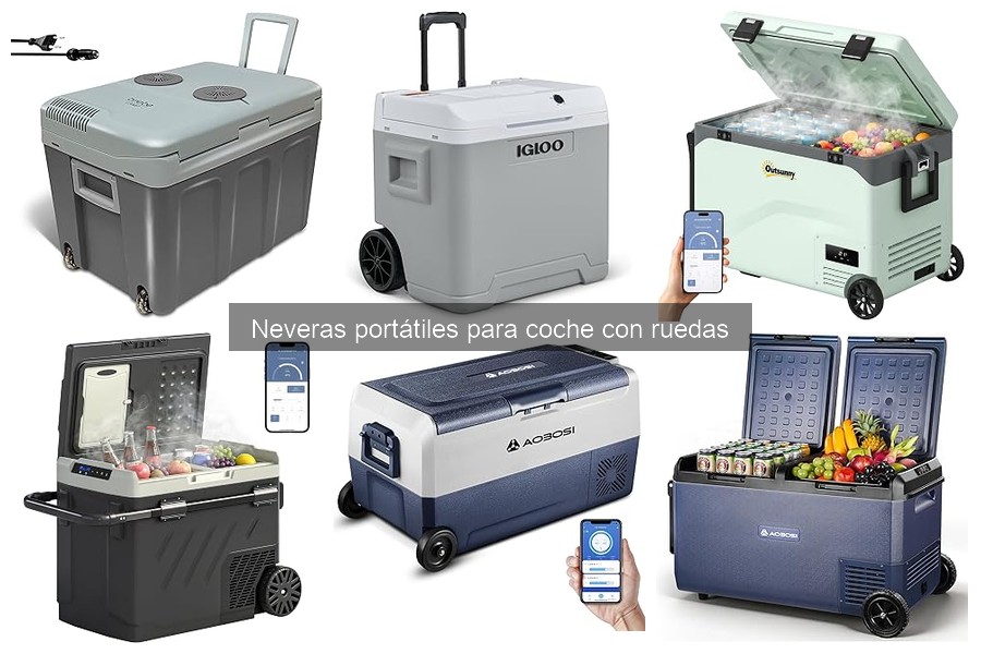 Alternativas a neveras portátiles con ruedas para coche
