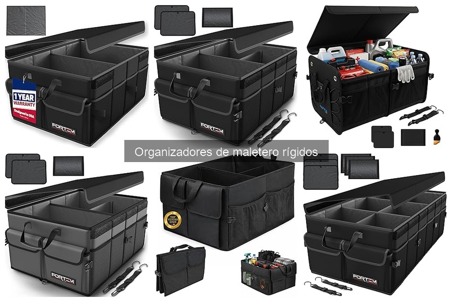 Alternativas a Organizadores de Maletero Rígidos para Coche