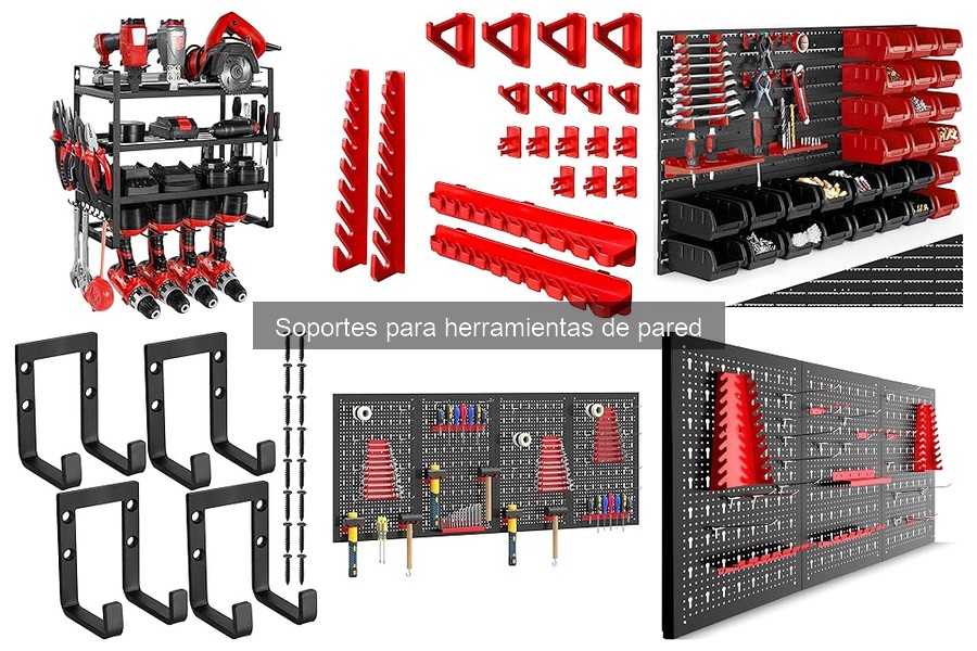 Alternativas a Soportes para Herramientas de Pared