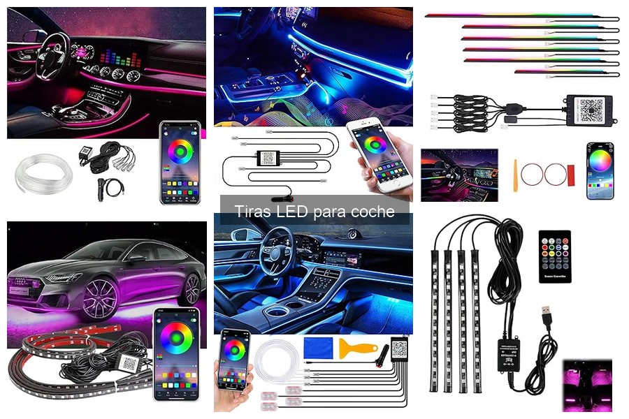 Alternativas a tiras LED para personalizar tu coche