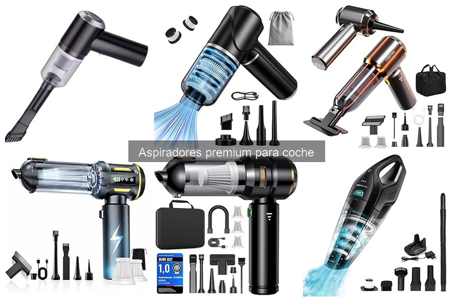 Alternativas económicas a aspiradores premium para coche