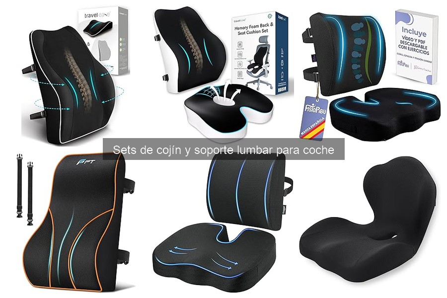 Alternativas efectivas a cojines lumbares para coche