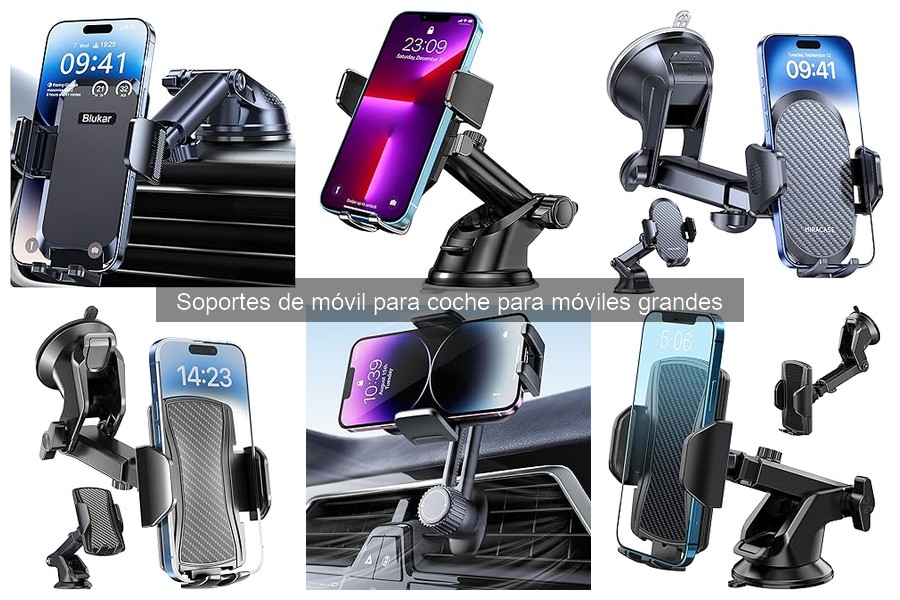 Alternativas innovadoras a soportes móviles para coches grandes