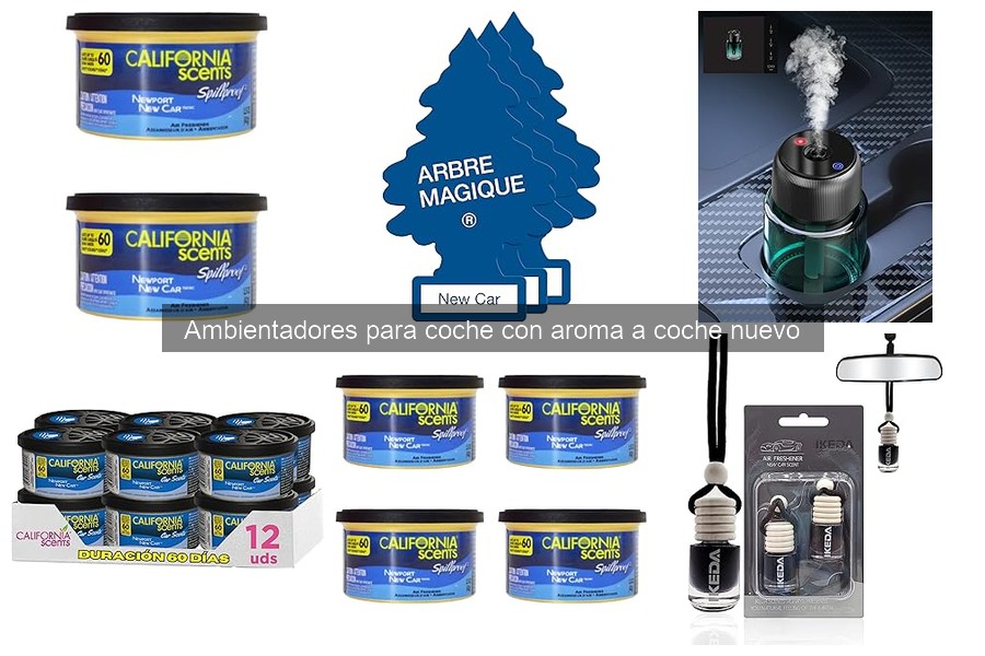 Ambientadores coche nuevo: dónde comprarlos online