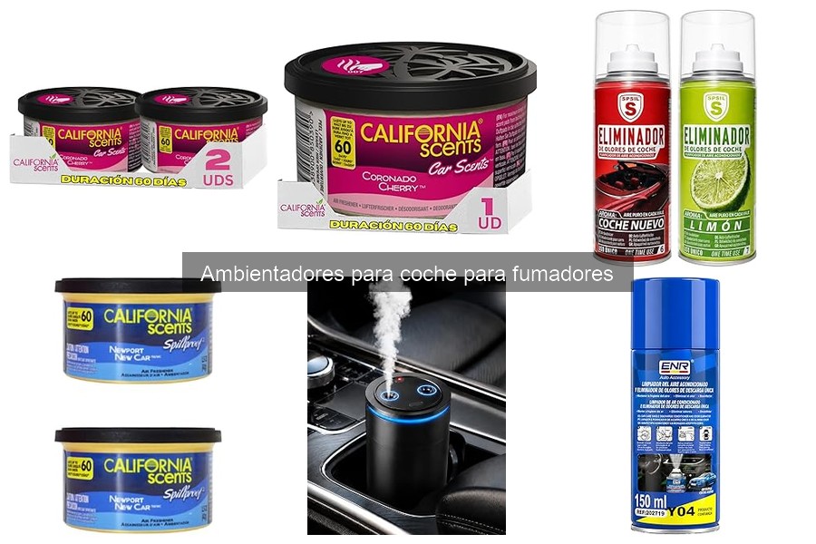 Ambientadores económicos para coche: los mejores para fumadores
