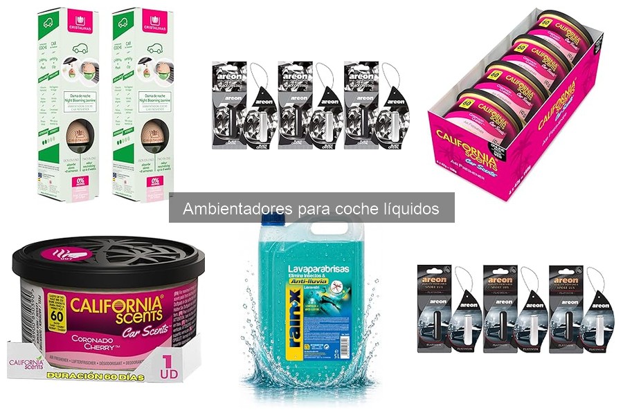 Ambientadores líquidos para coche: ¿Qué son y cómo funcionan?